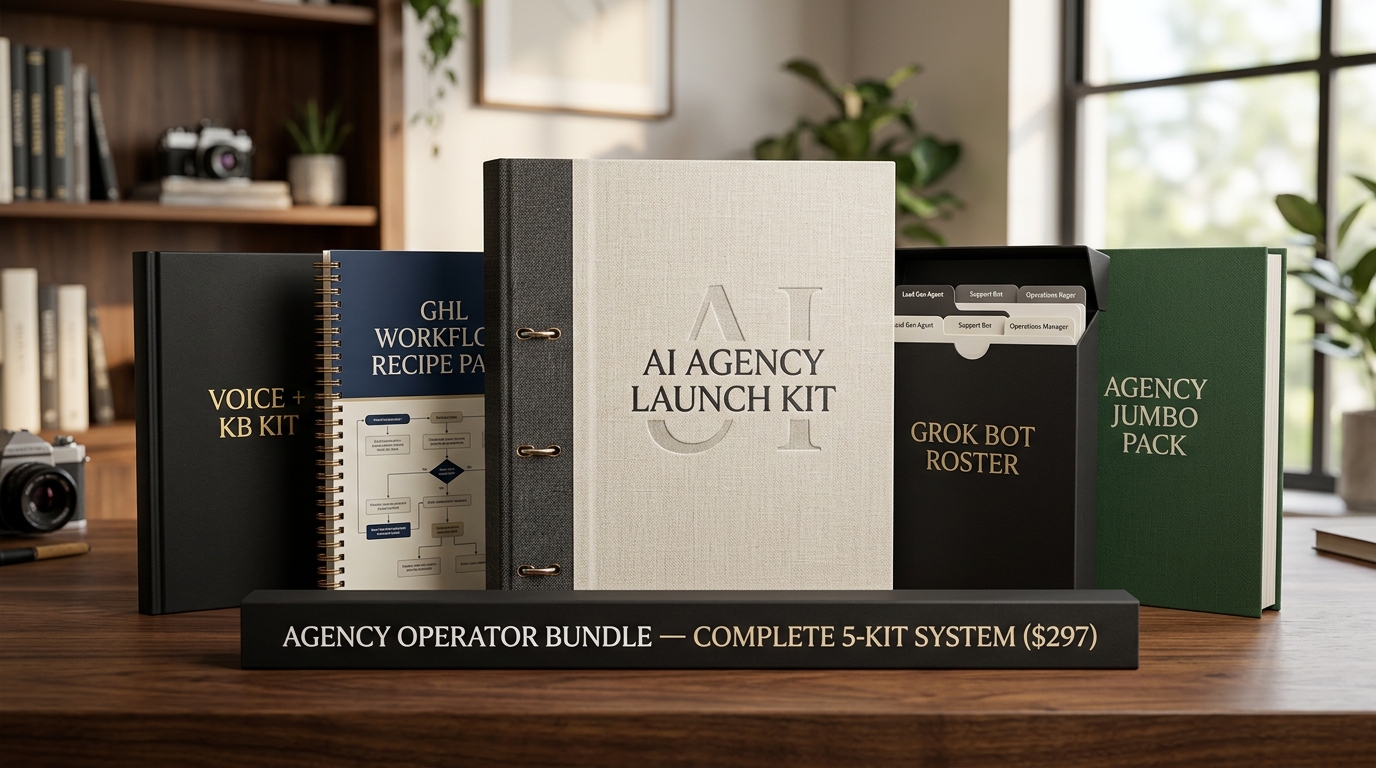 Agency Operator Bundle 5-kit collection cover